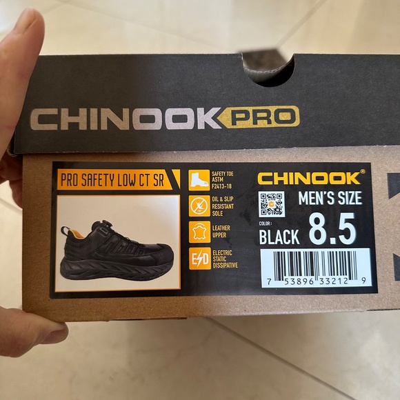 NWT Men’s Chinook Pro Safety Mid Composite Toe Boots main image 7